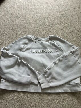 lululemon athletica Women's Crewneck Sweatshirt - cream